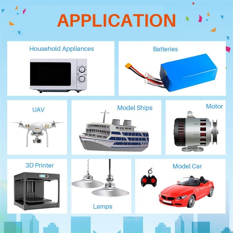BNTECHGO سلك سيليكون BNTECHGO 22 قياس أحمر وأسود كل منهما 10 قدم مرن 22 AWG نحاس معزول مغطى بالقصدير - Image 5